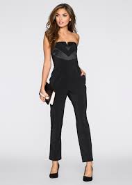 Overall jumpsuit strandmode sommermode einteiler sommer avo8. Overall Schwarz Bodyflirt Jetzt Im Online Shop Von Bonprix De Ab 46 99 Bestellen Eleganter Overall Mit Herzaussc Overall Elegant Overall Eleganter Overall