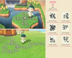 Natural Garden Stone Path Set Acqr New Animal Crossing Animal Crossing Game Animal Crossing