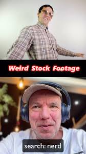 Weird Stock Footage #stockfootage #videoediting #capcut #adobe #fcp  #stocklibrary #envato #nerd