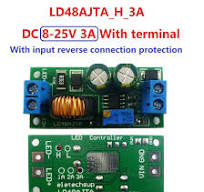 72W 1-3A DC 6V 9V 12V 24V 36V 48V Adjustable Constant ...