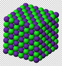 El cloruro de sodio es más conocido como la sal. Compuesto Quimico De Cloruro De Potasio Y Fluoruro De Sodio Compuesto Quimico 3d Purpura Violeta 3d Png Klipartz