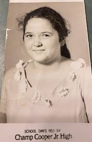 Some of my moms (Ouida Fay Sticker Ciresi) Champ Cooper and PHS photos. And  she had one of Carol Arnold. She always put the names and sometimes  addresses