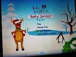 Baby santa's music box will joyfully introduce your baby to holiday music from around the world, with songs such as joyeux noel, feliz navidad, buon natale and merry christmas. Baby Santa S Music Box Chinese Dvd Menu Youtube