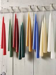 9in Hand Dipped Taper Candles Box Of 6