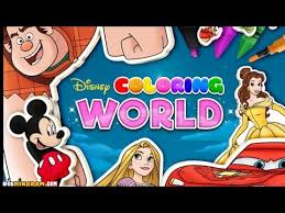 In disney coloring world, children will give free rein to their creativity with their favorite disney and pixar characters, there are hundreds to choose from! Disney Coloring World Apk