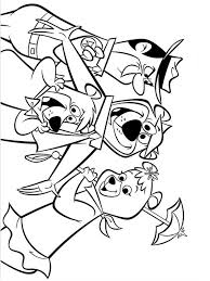 Yogi Bear And Boo Boo Ranger Rick And Cindy Bear Coloring Page Bear Coloring Pages Cartoon Coloring Pages Coloring Pages