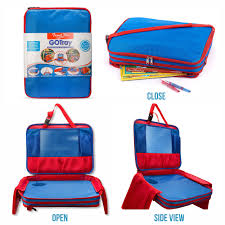 Kids Travel Tray Portable Waterproof Car Backseat Activity Snack Lap Tray Hard Child Airplane Seat Pla Cars Organization Travel With Kids Stroller Accessories