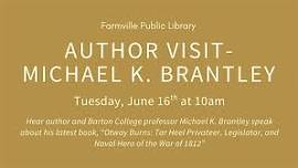 Author Visit - Michael K. Brantley