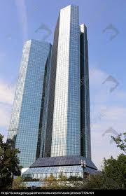 Alle banken in frankfurt ᐅ mit geldautomaten, adressen und öffnungszeiten z.b. Deutsche Bank Hochhaus Frankfurt Lizenzfreies Bild 7724101 Bildagentur Panthermedia