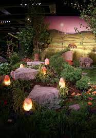 Himalayan Salt Lamps Yes Featured Garden At The Northwest Flower Garden Show Nwfgs Northwest Flowers Flower Garden Garden Show