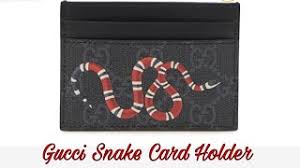 Nie udało się przetłumaczyć tej oferty na język polski. Gucci Snake Card Holder Review From Dhgate Youtube