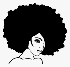 Mongolian afro kinkys curly human hair 3 bundles 4b 4c afro kinkys bulk human hair weave weft for black women natural black 8 10 12 inch. Hairstyle Art Black Hair Afro Hair Clip Art Hd Png Download Kindpng