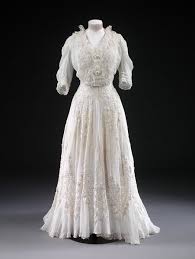 Day Dress Date 1904 1908 Day Dresses Edwardian Dress Vintage Gowns