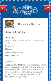 Easy Homemade Sausage Gravy For Biscuits And Gravy Ingredients 1 Pound Odom S Tennessee Pride Countr Sausage Gravy Homemade Sausage Gravy Biscuits And Gravy