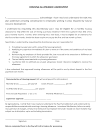 Sample letters requesting for housing allowance. Montana Housing Allowance Agreement Form Download Printable Pdf Templateroller