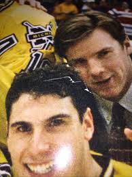 1998 University Michigan NCAA Hockey Championship Pic Original BRENDAN  MORRISON
