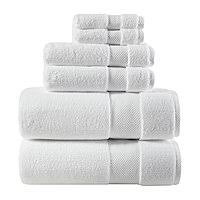 Buy products such as lavish touch 500 gsm 100% cotton pack of 4 bath towels, premium hotel quality, ultra soft, highly absorbent, quick dry, most popular. Bath Towels Bathroom Sets Jcpenney