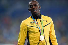 Usain st leo bolt, oj, cd (/ ˈ juː s eɪ n /; ÙŠÙˆØ³ÙŠÙ† Ø¨ÙˆÙ„Øª ÙˆÙŠÙƒÙŠØ¨ÙŠØ¯ÙŠØ§