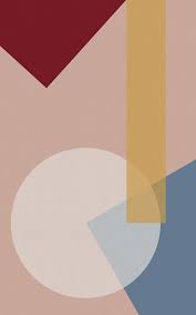 Trasforma La Tua Parete Della Caratteristica Con L Audace Forme Geometriche Moderna Bauhaus Wa Geometric Shapes Art Geometric Shapes Design Geometric Wallpaper