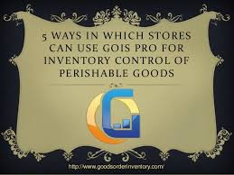 Qweas is providing links to small business inventory control pro 8.00 as a courtesy, and makes you may click the publisher link of small business inventory control pro on the top of this page to. 5 Ways In Which Stores Can Use Gois Pro For Inventory Control Of Peri