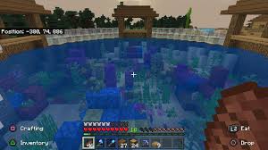 This cool axolotl enclosure in the side of the mountain!credit to build: Minecraft Aquarium
