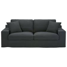 3 Seater Monet Fabric Sofa Bed In Charcoal Grey Sofa De 3 Plazas Respaldos De Cama Canape