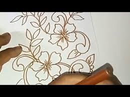 Bunga batik kontemporer (sangat mudah untuk di ikuti). Sketsa Motif Batik Kontemporer 14 Youtube