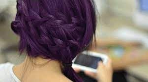 And i'm talking like deep deep purple. Kawaii Genjitsu Deep Purple Hair