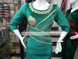 احدث موديل قندورة قطيفة خضراء 2018 موديل قندورة Tunic Tops Fashion Women