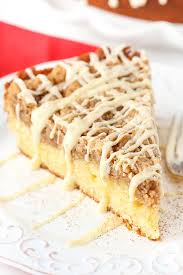 This is a delicious coffee cake recipe i found in a local cookbook from a past home, the topping swirled. Eggnog Crumb Cake Holiday Breakfast Cake Recipe