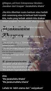 Jazakallah Learning Doa Persamaan Kekasihku