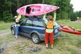 Consult your owner's manual and specific installation instructions installing a roof rack on a car that only has a bare roof can seem tricky. Lift Carry And Load Your Own Kayak Paddling Com