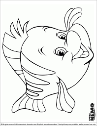 Finding nemo coloring can be the theme of a contest that you make in your area. Finding Nemo Free Coloring Page For Children Coloring Library
