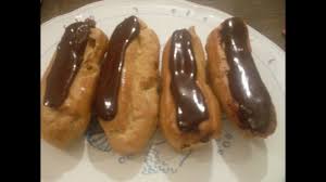 Comment Faire Des Eclairs Aux Chocolat Recette Youtube Eclair Au Chocolat Alimentation Recette