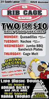 All night $8 coors & miller lite pong pitchers food specials: North Mississippi Entertainment Guide Oxford Mississippi Ole Miss Read At Maximum Volume