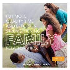 In the meantime, be thankful for all the small successes in your home, your family relationships, your education and livelihood, your church participation and personal improvement. Strengthening Family Relationships