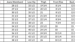 gap jeans size chart the best style jeans