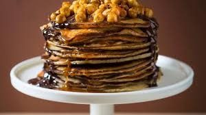 Recette De Gateau De Crepes Choco Noisettes Et Caramel Beurre Sale Recette Recette Gateau Gateau Dessert