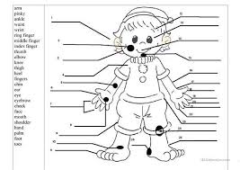 Here is a comprehensive list of appearance and body part vocabulary that you could use as a review handout for intermediate to advanced students or just for your own personal reference. Esl Body Parts Printable Worksheet Letter Worksheets