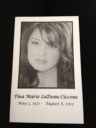 Christina Ciccone Obituary (2012)