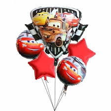 Check spelling or type a new query. 5pcs Cars Lightning Mcqueen Balloons For Kids Birthday Baby Shower Cars Theme Party Decorations Balloons Toys Games Kiririgardenhotel Com