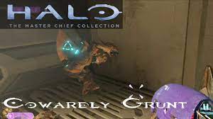 Master Chief Collection: Halo 2 "Cowardly Grunt Achievement/Easter Egg" -  Youtube