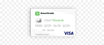 Besides americans, foreign residents in a td ameritrade: Td Ameritrade Td Ameritrade Debit Card Png Free Transparent Png Images Pngaaa Com