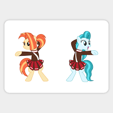 Lighthoof and Shimmy Shake - My Little Pony - Sticker | TeePublic