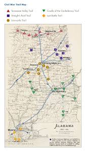 Civil War Map Tennessee Valley Trail Part Of Our Family History History War Civil War Alabama Civil War Battles