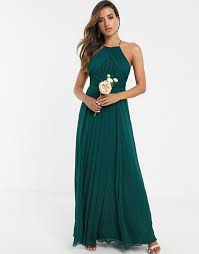 Asos Design Bridesmaid Pinny Maxi Dress With Ruched Bodice Asos Asos Bridesmaid Asos Designs Dresses