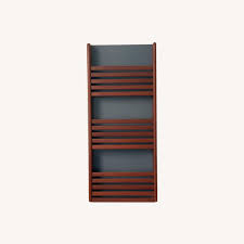Check spelling or type a new query. Vintage Mid Century Modern Walnut Magazine Rack Aptdeco