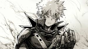 Maybe you would like to learn more about one of these? Black And White Of Boku No Hero Academia Katsuki Bakugou 4k 5k Hd My Hero Academia Wallpapers Hd Wallpapers Id 47451