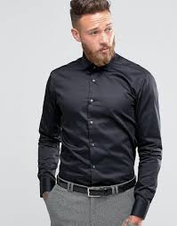 Ted Baker Shorts Size Guide Ted Baker Slim Shirt Black Men