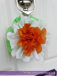Paddy's day and decorate your home with these easy diy st. Irish Flag Rosette Decorations For St Patrick S Day